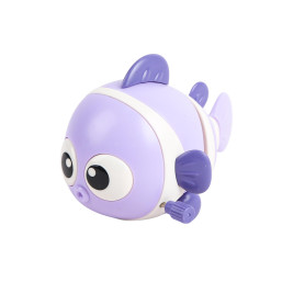 Wind Up Swinging Fish - Purple